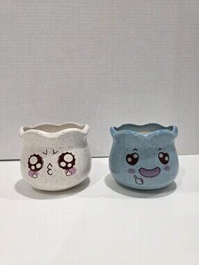 2 Animé Flower Pots